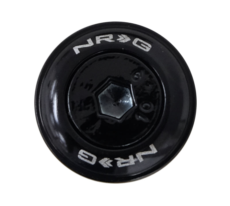 NRG Fender Washer Kit w/Color Matched M6 Bolt Rivets For Plastic (Black) - Set of 10 NRG Hardware Kits - Other