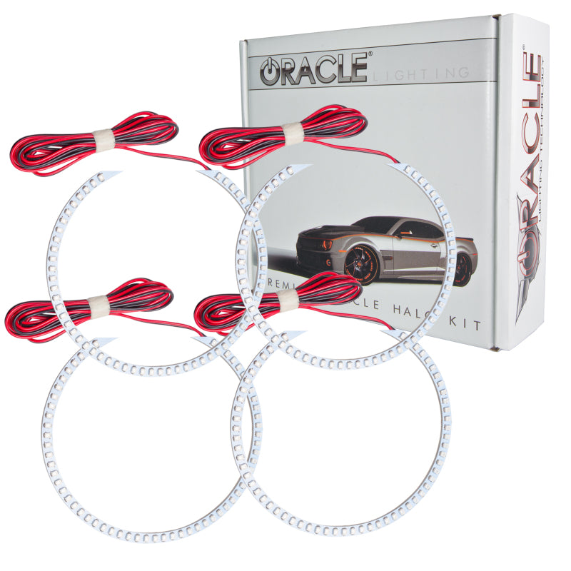 Oracle Chevrolet Camaro Non-RS 14-15 LED Dual Halo Kit Round Style - Green ORACLE Lighting Headlights