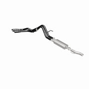 MagnaFlow SYS Cat-Back 10-14 Ford Raptor 6.2L V8 2.5/3in Black Dual Same Side Exit Rear 3.5 Tips Magnaflow Catback