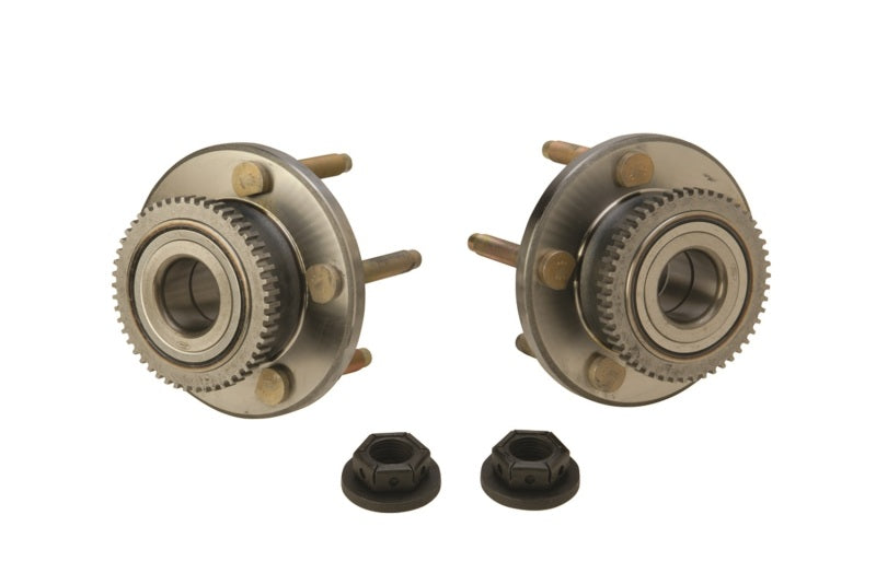Ford Racing 2005-2014 Mustang V6 / BOSS / GT / Shelby GT500 Hub Kit with ARP Studs Ford Racing Wheel Hubs