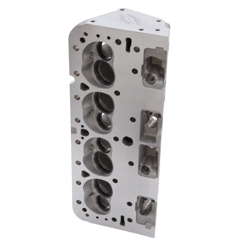 Edelbrock Cylinder Head SBC NHRA Legal 64cc Angled Plug Bare Single Edelbrock Heads