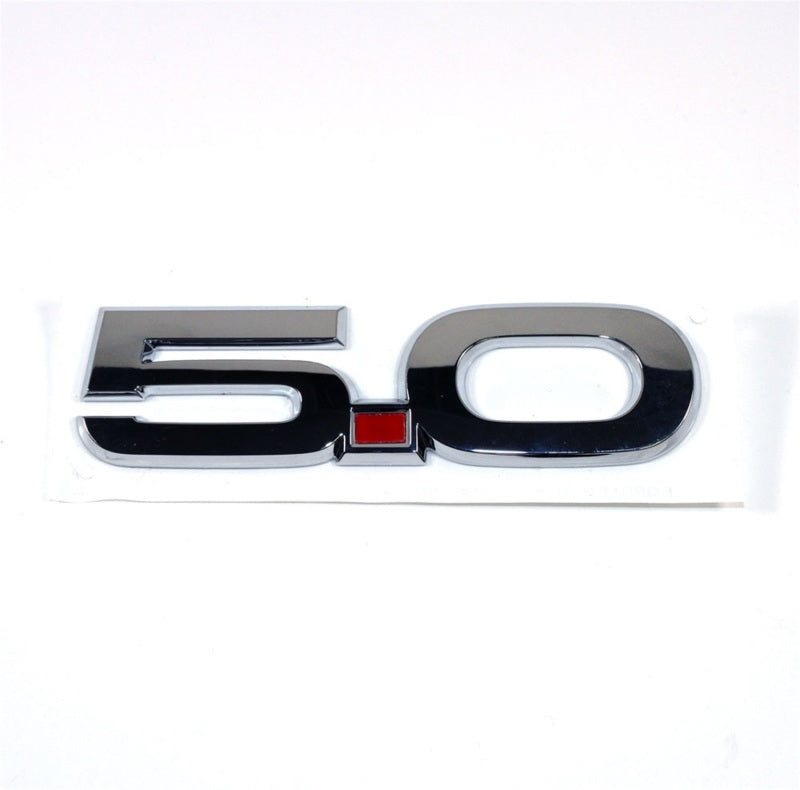 Ford Racing 15-17 Ford Mustang 5.0L Fender Emblem Chrome Ford Racing Other Body Components