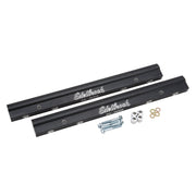 Edelbrock Fuel Rail Kit for Use w/ 70855 BBC Tunnel Ram Manifold (4) -8 An Female Ends Edelbrock Fuel Rails