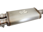 aFe Rebel Series Exhaust SS Front Side Exit CB w/ Black Tips 10-14 Ford F150 Ecoboost V8 6.2L aFe Catback