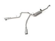 aFe Gemini XV 3in 304 SS Cat-Back Exhaust 15-20 Ford F-150 V6 2.7L/3.5 w/ Polished Tips aFe Catback