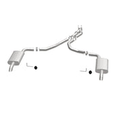 MagnaFlow 75-79 Chevy Corvette V8 5.7L Dual Split Rear Exit Stainless Cat-Back Perf Exhaust Magnaflow Catback