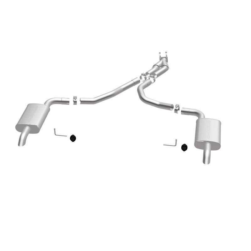 MagnaFlow 75-79 Chevy Corvette V8 5.7L Dual Split Rear Exit Stainless Cat-Back Perf Exhaust Magnaflow Catback