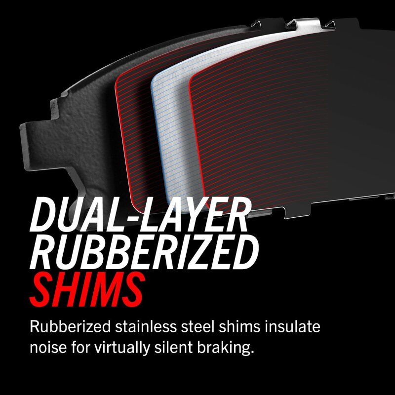 Power Stop 2020 Chevrolet Corvette Rear Z16 Evolution Ceramic Brake Pads PowerStop Brake Pads - OE