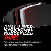 Power Stop 04-07 Cadillac CTS Rear Z17 Evolution Ceramic Brake Pads w/Hardware PowerStop Brake Pads - OE