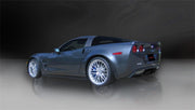 Corsa 06-11 Chevrolet Corvette C6 Z06/ZR1 Sport Cat-Back Dual Rear Exit w/ Twin 4.0in Black Tips CORSA Performance X Pipes