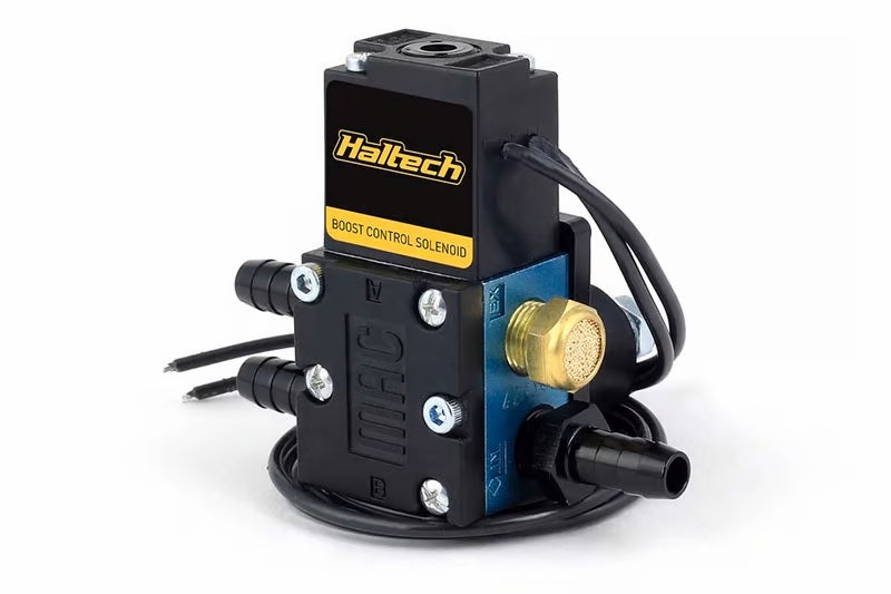 Haltech Boost Control Solenoid 4 Port 1/8th NPT 33Hz Haltech Solenoids