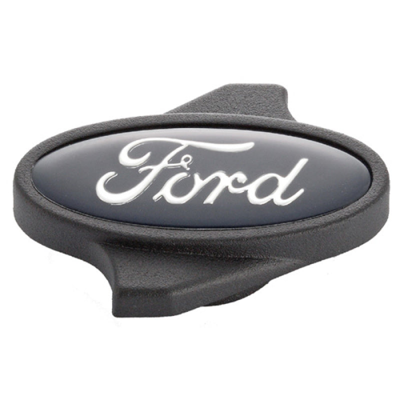 Ford Racing Black Finish Ford Logo Air Cleaner Nut Ford Racing Air Filters - Universal Fit