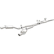 MagnaFlow Cat-Back Stainless Dual Split Rear Exit 4in Polished Tips 11-15 Chevy Camaro 3.6L V6 Magnaflow Catback