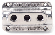Edelbrock Fuel Block Triple Polished Edelbrock Carburetor Rebuild Components