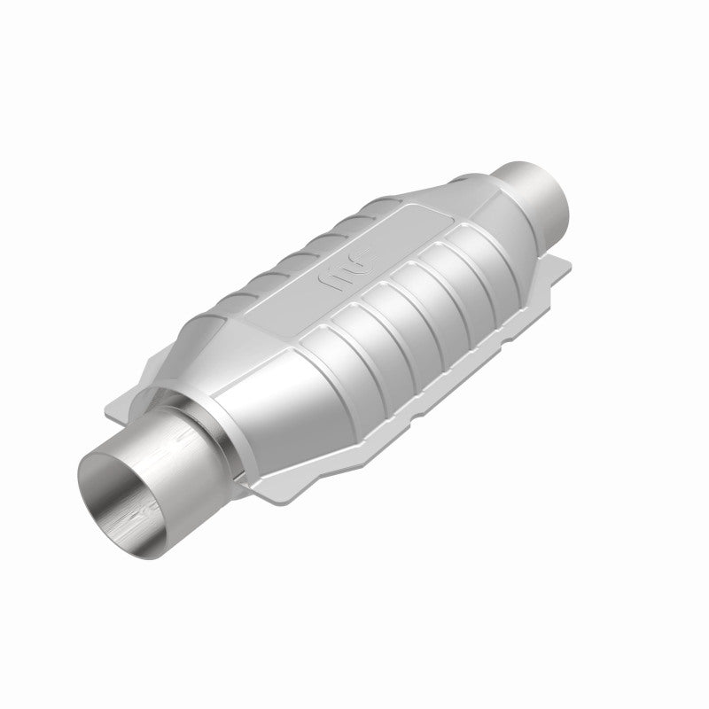 MagnaFlow Univ Cat Conv 2.25in Inlet/Outlet Ctr/Ctr Oval 12in Body L x 6.5in W x 16in Overall L Magnaflow Catalytic Converter Universal