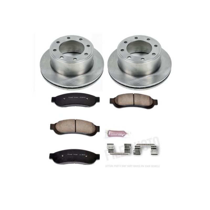 Power Stop 07-10 Ford F-250 Super Duty Rear Autospecialty Brake Kit PowerStop Brake Kits - OE