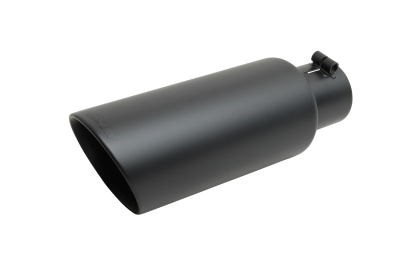 Gibson Black Ceramic Rolled Edge Angle Exhaust Tip Gibson Tips