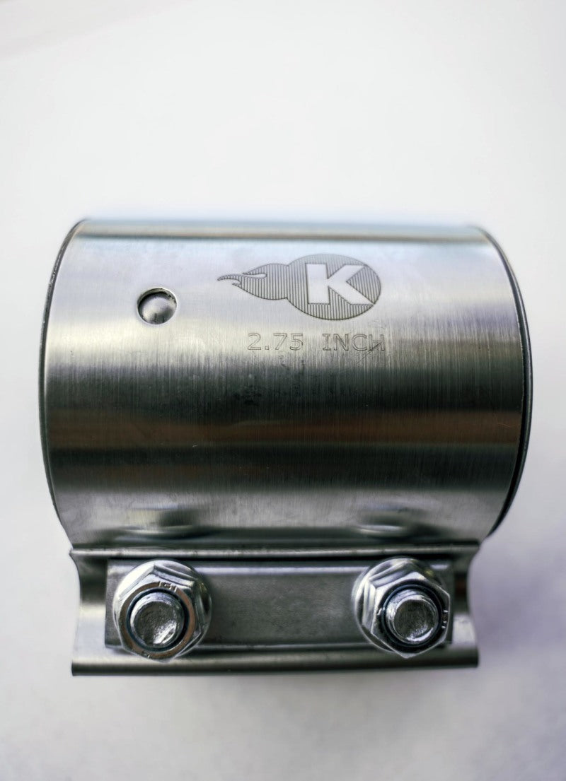 Kooks 2-3/4in Stainless Steel 2-Bolt Band Clamp for Butt Joint Connections Kooks Headers Flanges