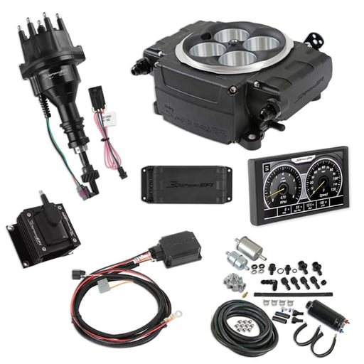 Sniper 2 EFI Bundle with HyperSpark Ignition System 550-511-5PK-SBF HOLLEY Autoparts
