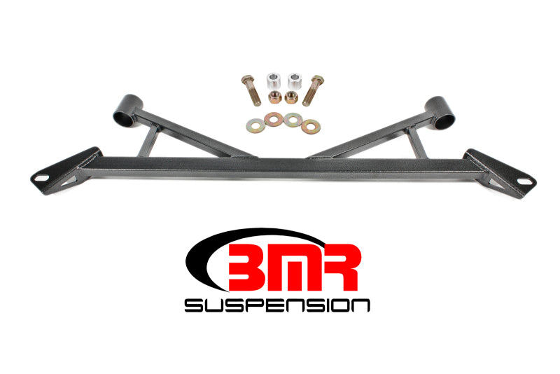 BMR 15-17 S550 Mustang Front 4-Point Subframe Chassis Brace - Black Hammertone BMR Suspension Chassis Bracing
