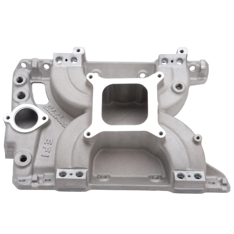 Edelbrock Manifold Torker II Pontiac 389/455 for STD Flange Tb Edelbrock Intake Manifolds