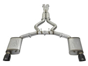 aFe MACHForce XP 3in 304 SS Loud Tone Cat-Back w/ Black Tips 15-17 Ford Mustang V6-3.7L/V8-5.0L aFe Catback