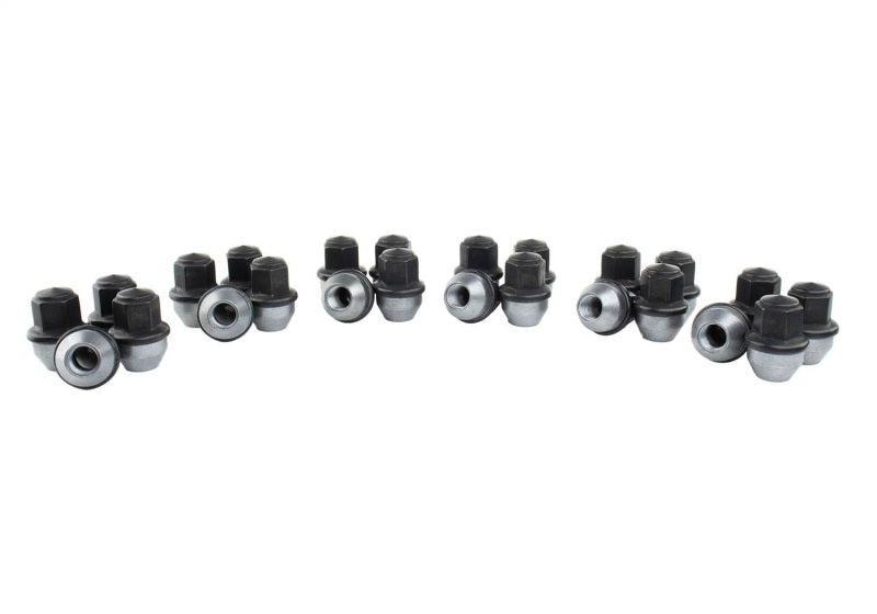Ford Racing M14 x 1.5 Black Lug Nut - Set of 24 Ford Racing Lug Nuts