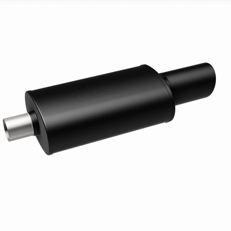 MagnaFlow Muffler with Tip Mag Blk 14x5x8 2.25/4