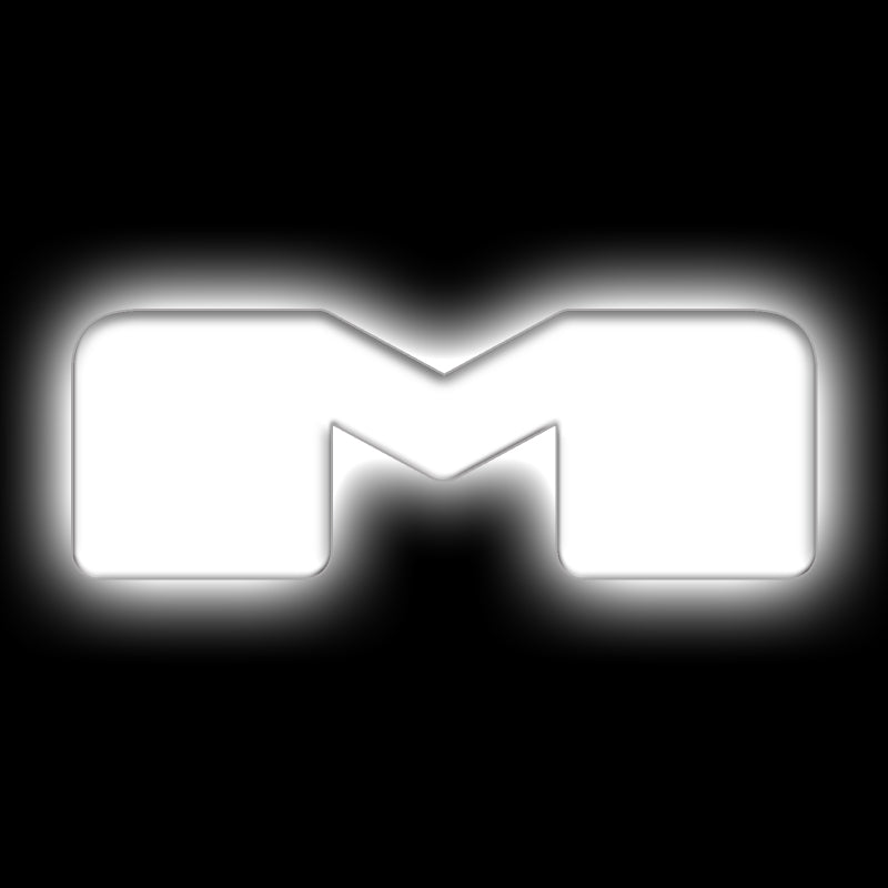 ORACLE Lighting Universal Illuminated LED Letter Badges - Matte Wht Surface Finish - M ORACLE Lighting Light Accessories and Wiring
