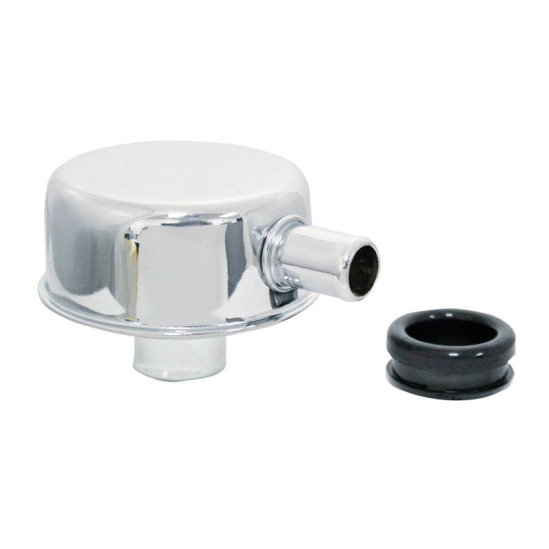 Spectre Oil Breather Cap w/Tube & Grommet (Push-In) Spectre Engine Breather Filters