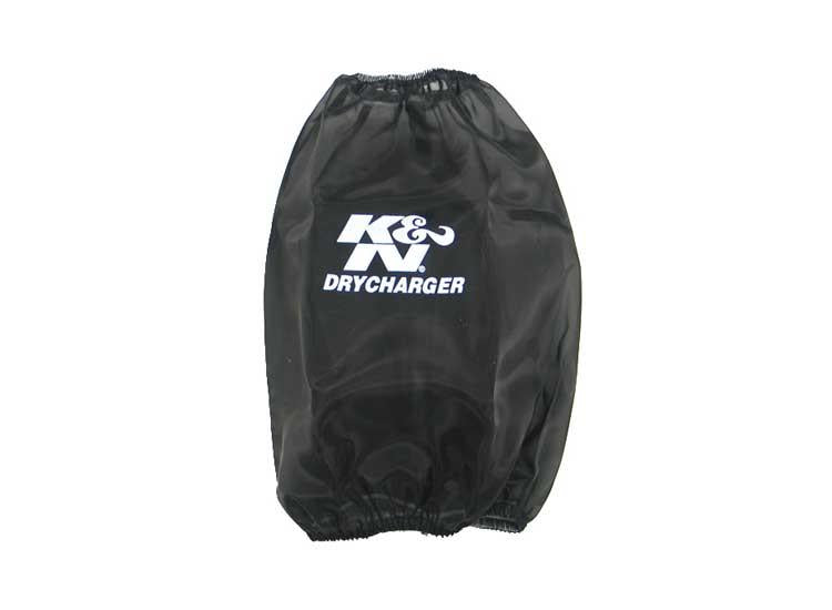 K&N Black Drycharger Round Tapered Custom Air Filter Wrap K&N Engineering Pre-Filters