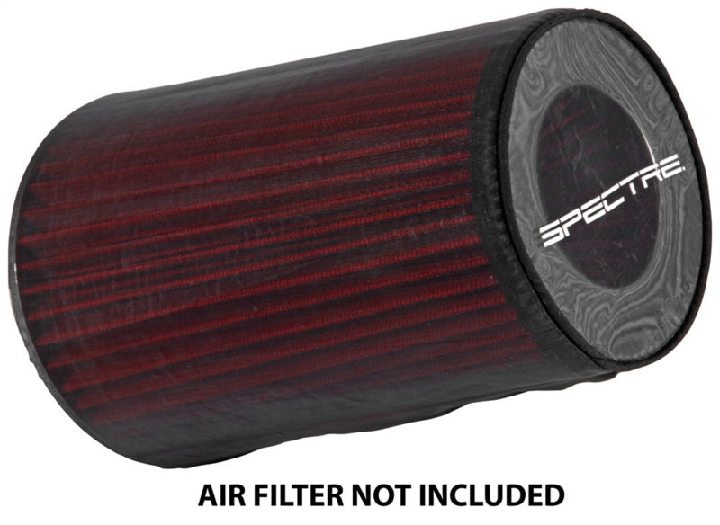 Spectre Universal Pre-Filter Wrap 6.125in. x 9.125in. - Black Spectre Pre-Filters