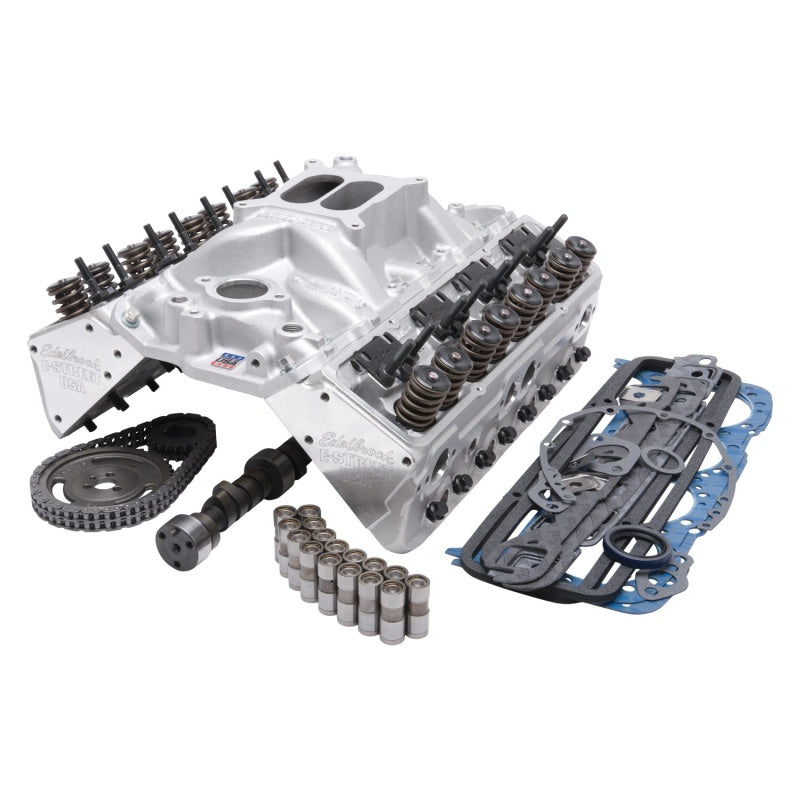 Edelbrock Power Package Top End Kit E-Street SBC for E-Street EFI Edelbrock Heads