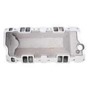 Edelbrock Manifold SBC Performer Air Gap Black Edelbrock Intake Manifolds