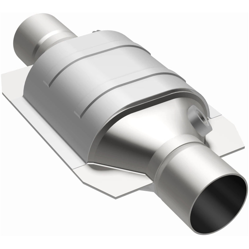 MagnaFlow Universal Catalytic Converter 2.25 W/Dual O2 Boss Magnaflow Catalytic Converter Universal