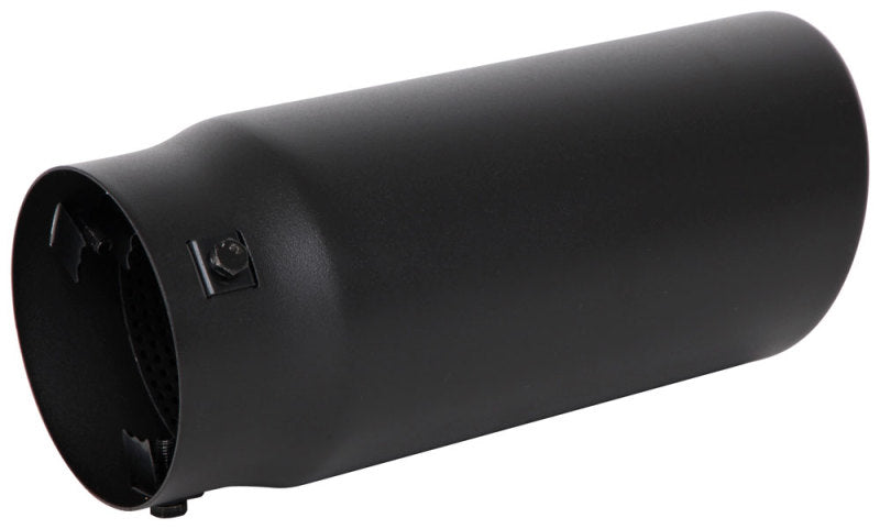 Spectre Exhaust Tip 4-1/2in. OD / Slant - Black Spectre Tips