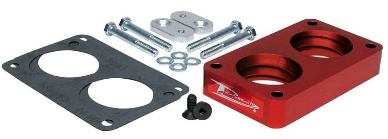 Airaid 87-95 Ford F-150/Bronco 5.0/5.8L PowerAid TB Spacer Airaid Throttle Body Spacers
