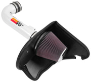 K&N 16-17 Chevy Camaro 3.6L Silver Typhoon Short Ram Intake K&N Engineering Cold Air Intakes