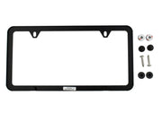 Ford Racing Ford Performance Slim License Plate Frame - Black Stainless Steel Ford Racing License Frame