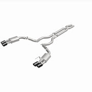 MagnaFlow Cat-Back 2016 Ford Mustang Shelby GT350/GT350R 5.2L V8 Carbon Fiber Tips Magnaflow Catback