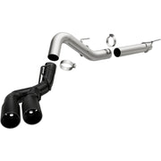 MagnaFlow CatBack 2018 Ford F-150 V6-3.0L Dual Exit Black Stainless Exhaust - MF Series Magnaflow Catback