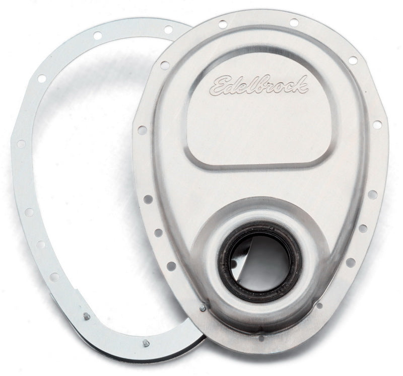 Edelbrock Two Piece Front Cover Edelbrock Timing Covers