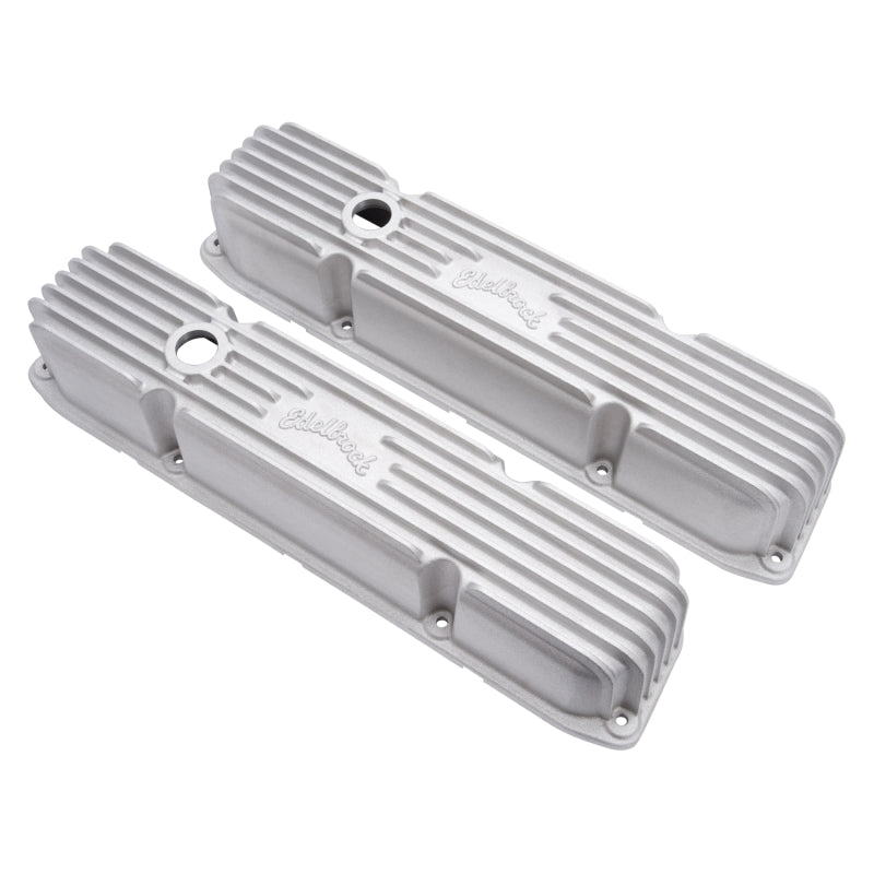 Edelbrock Valve Cover Classic Series Chrysler 383/440 CI V8 Satin Edelbrock Valve Covers