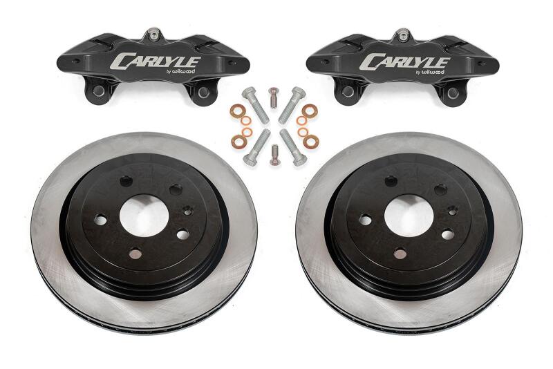 BMR 14-19 Chevrolet Corvette C7 Brake Kit For 15in Conversion Solid Rotors Black Calipers BMR Suspension Brake Kits - Performance Blank