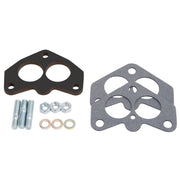 Edelbrock Carb Spacer Kit 3-Bolt 94 Series Carburetor Black Laminate Fiber Edelbrock Carburetor Rebuild Components