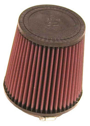 K&N Filter Universal Rubber Filter Round Tapered 4.5in Flange 5.875in Base 4.5 inch Top 6in Height K&N Engineering Air Filters - Universal Fit