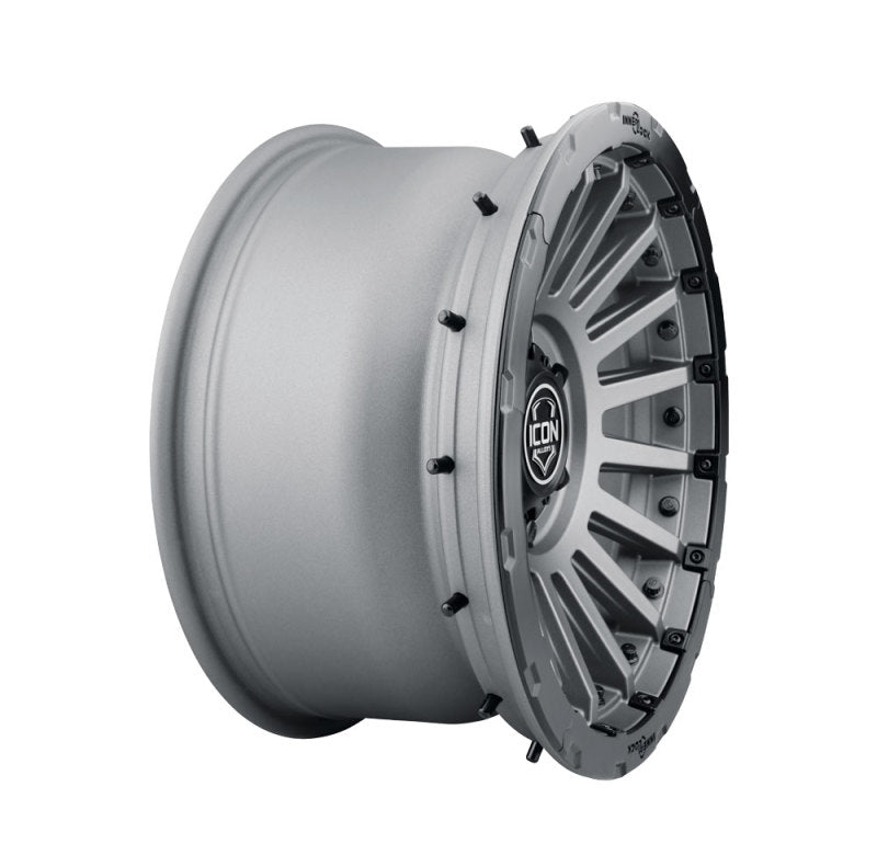 ICON Recon Pro 17x8.5 6 x 135 6mm Offset 5in BS 87.1mm Bore Charcoal Wheel ICON Wheels - Cast