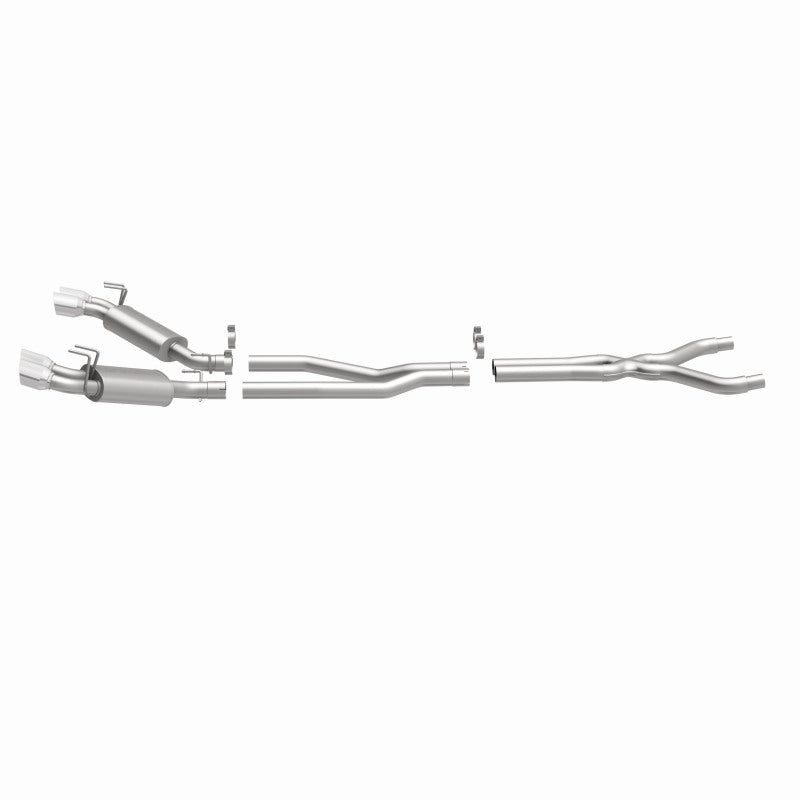 MagnaFlow 13 Chevy Camaro V8 6.2L S/C Quad Split Rear Exit Cat Back Perf Exhaust Magnaflow Catback
