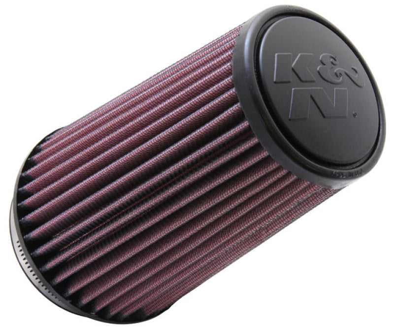 K&N Filter Universal Rubber Filter 3 1/2 inch Flange 4 5/8 inch Base 3 1/2 inch Top 7 inch Height K&N Engineering Air Filters - Universal Fit