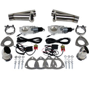 Granatelli 3.0in Stainless Steel Electronic Dual Exhaust Cutout Granatelli Motor Sports Exhaust Cutouts